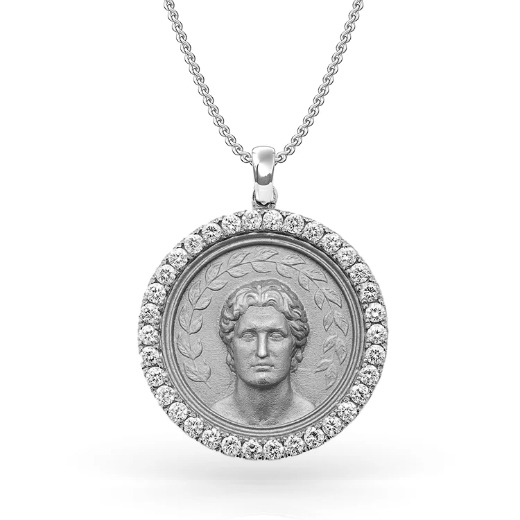Alexander the Great Diamond Legacy Pendant - Image 3