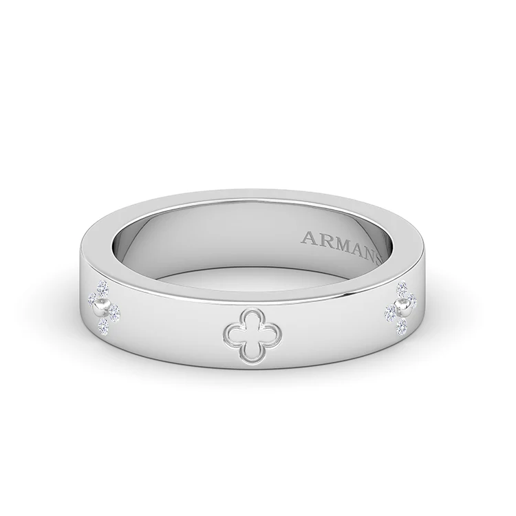 Alicia Diamond Wedding band