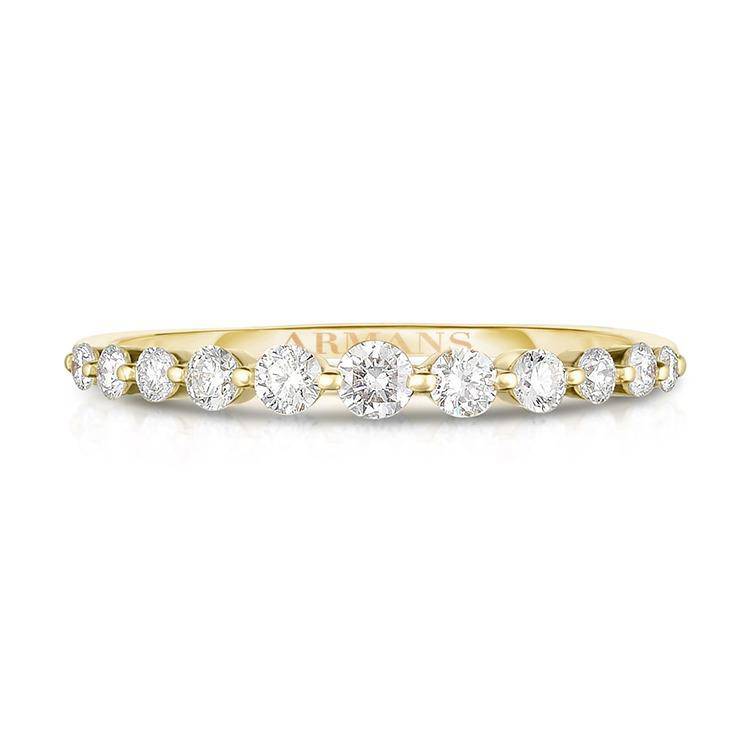 Angelique Round Diamond Band