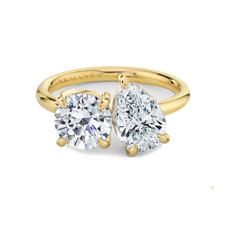 Arabella Two Stone Engagement Ring