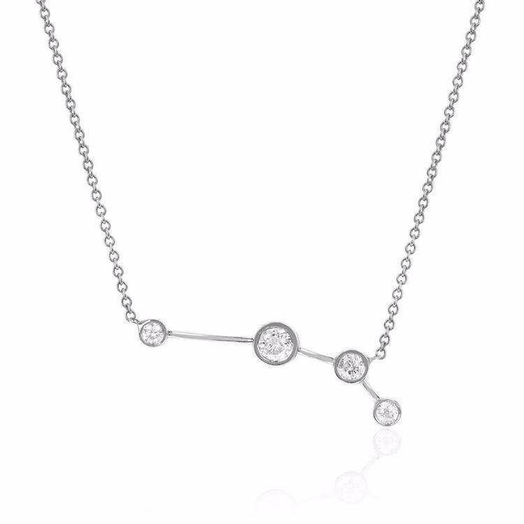 Aries Diamond Constellation Necklace - Image 3