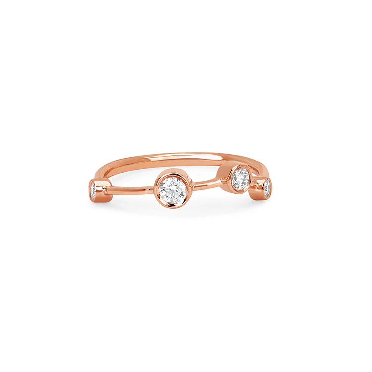 Aries Diamond Constellation Ring - Image 2