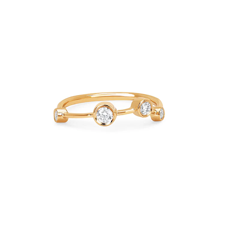 Aries Diamond Constellation Ring - Image 3