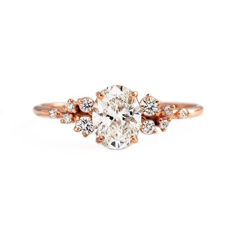 Aurora Lab Grown Engagement Ring - Image 4