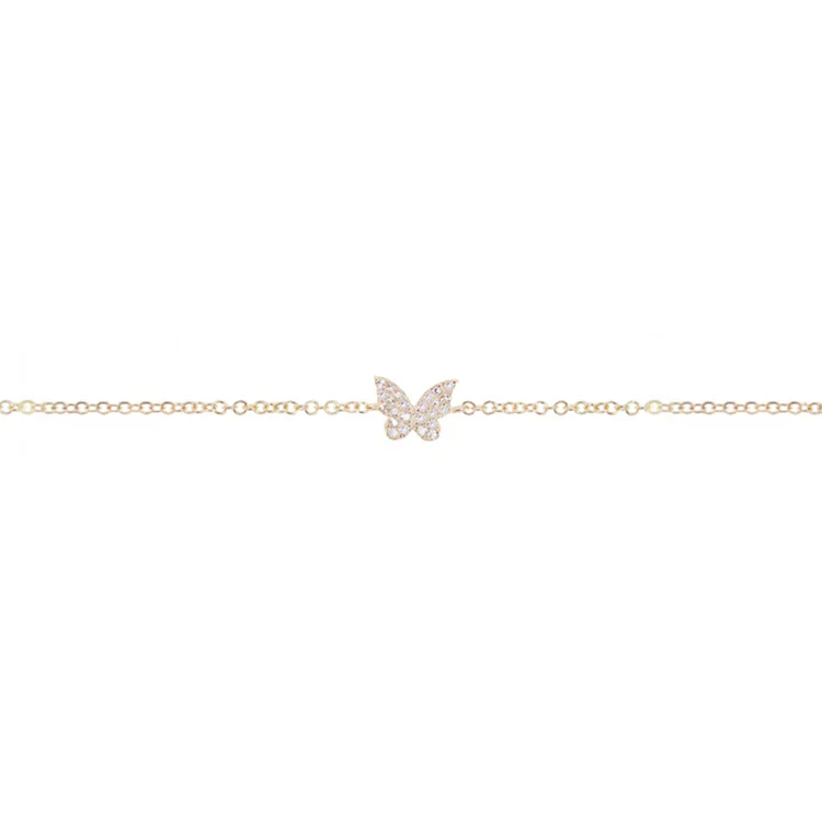 Butterfly Diamond Bracelet