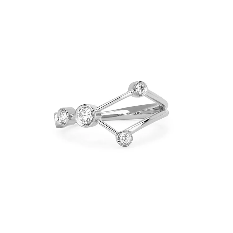 Cancer Diamond Constellation Ring - Image 2