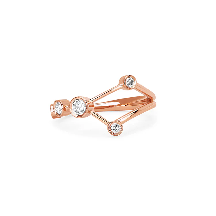 Cancer Diamond Constellation Ring - Image 3