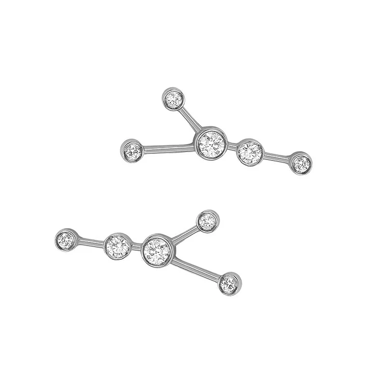 Cancer Diamond Constellation Studs