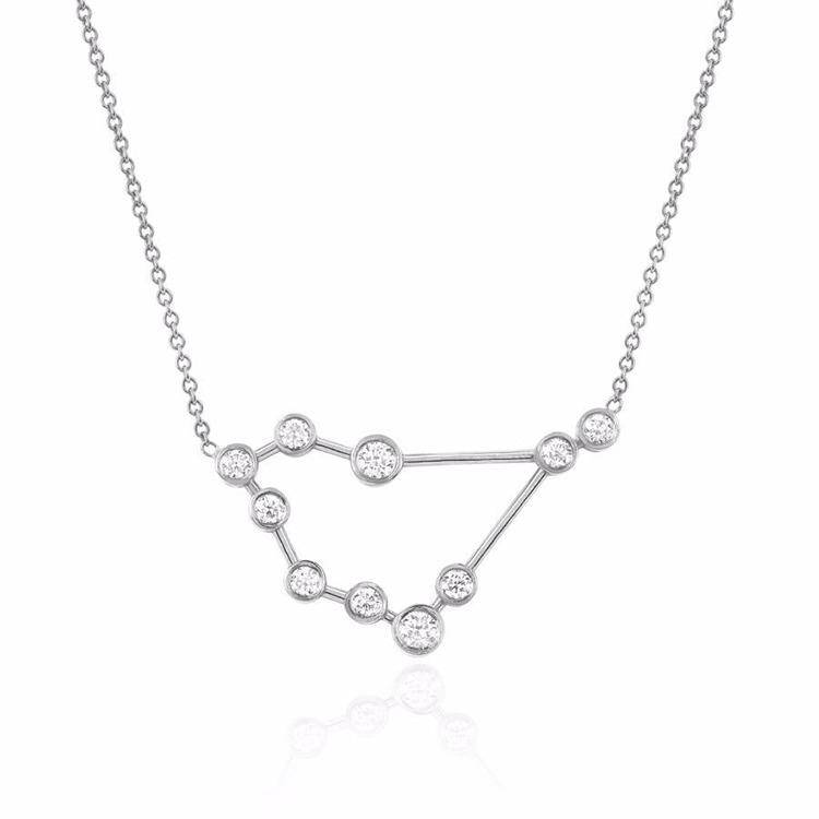 Capricorn Diamond Constellation Necklace - Image 3