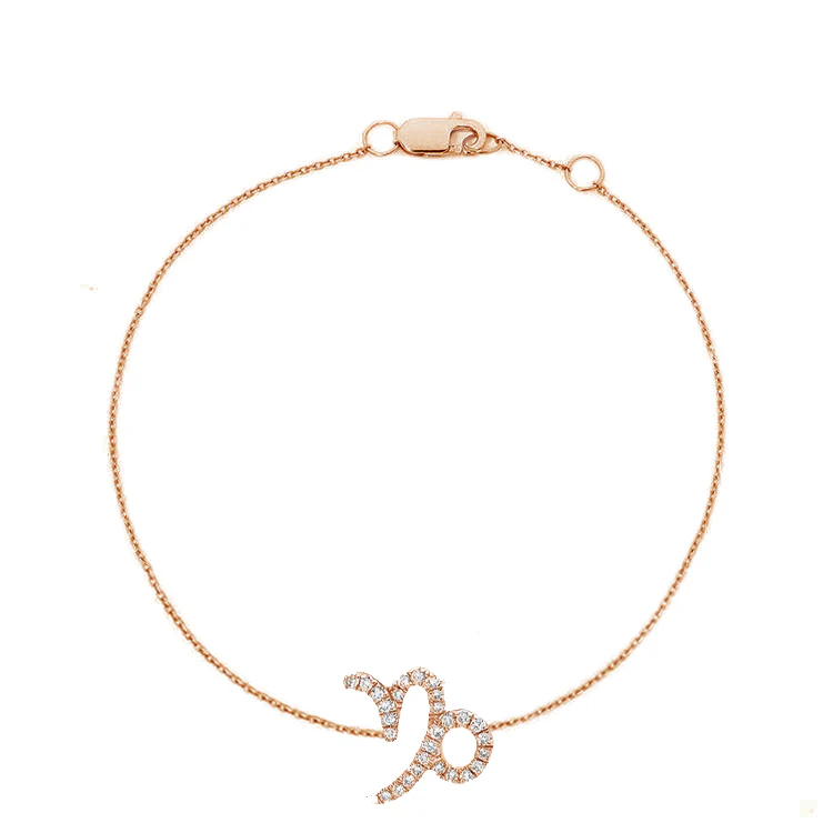 Capricorn Diamond Zodiac Bracelet - Image 3