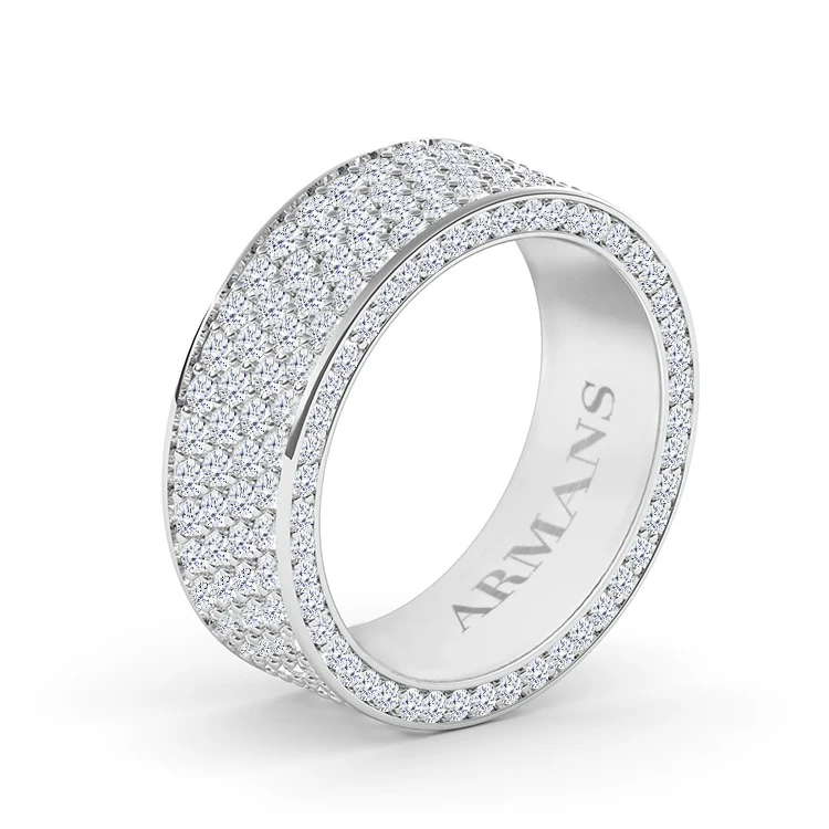 Carter Diamond Wedding Band