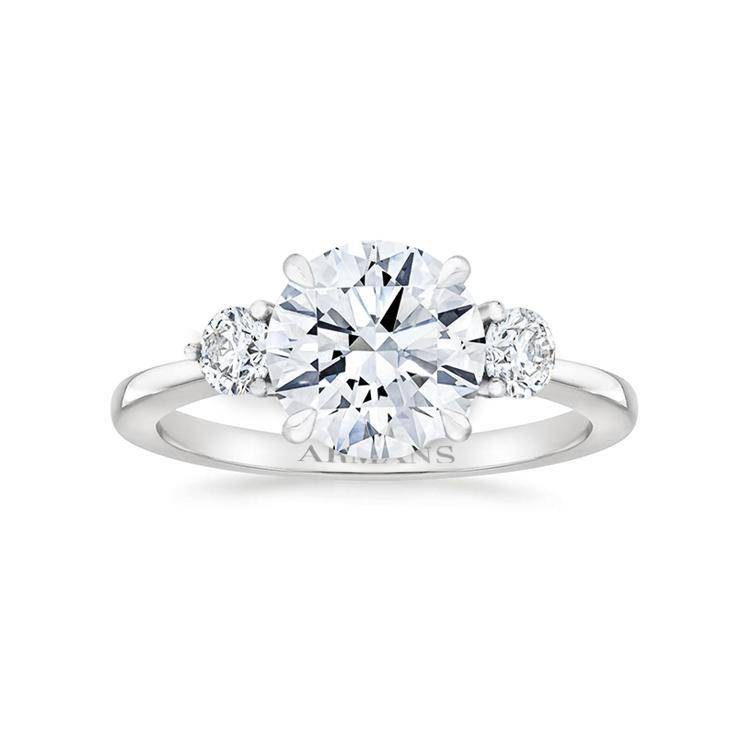 Charlotte Three Stone Engagement Ring