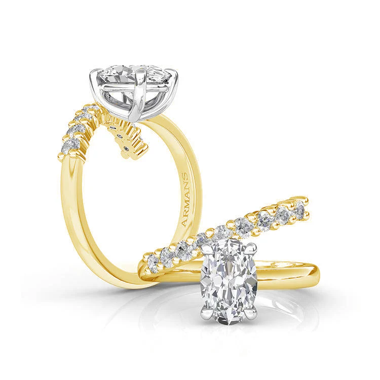 Chelsea Comet Lab Grown Engagement Ring - Image 4