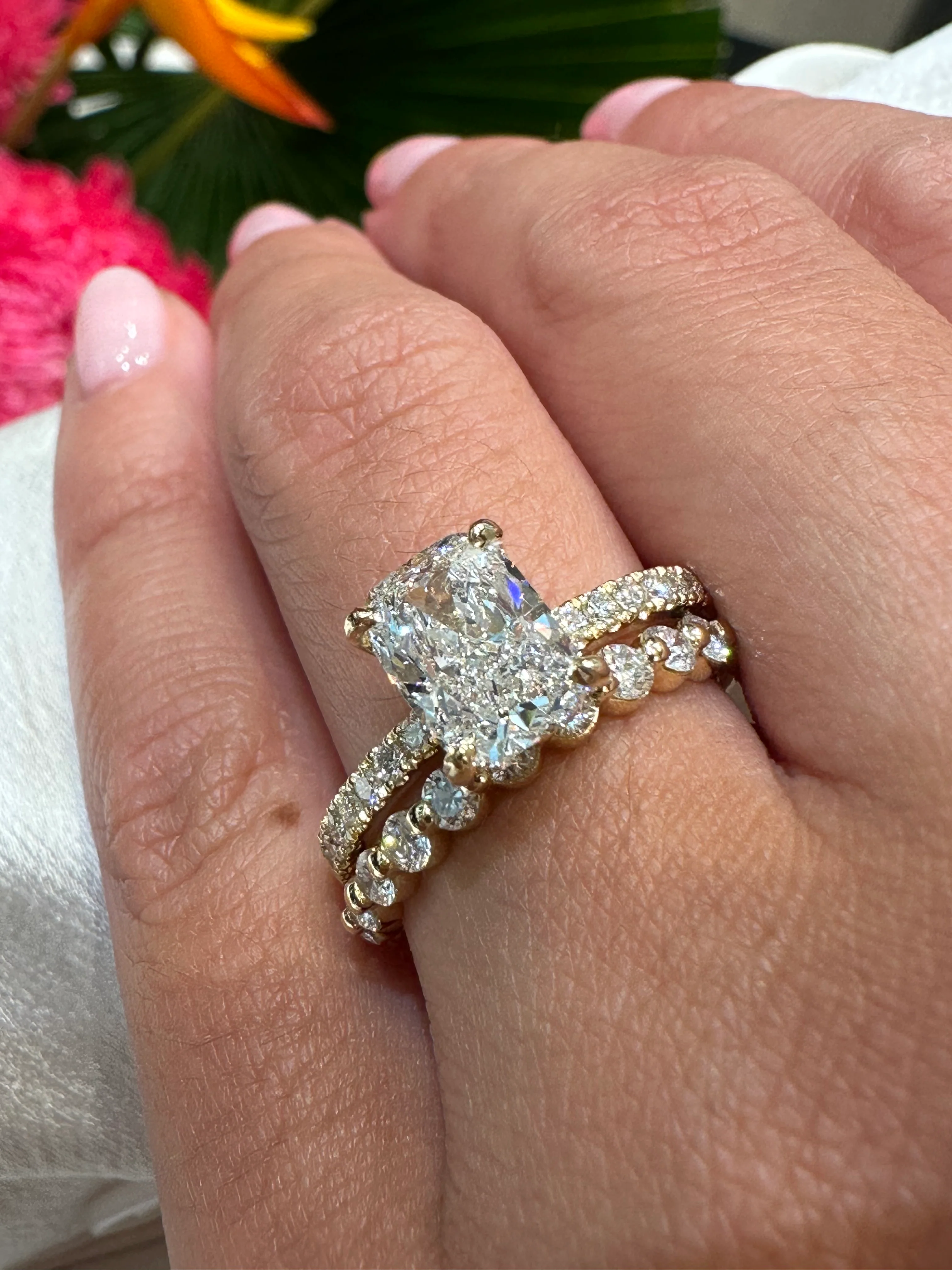 Chloe Cushion Engagement Ring - Image 9