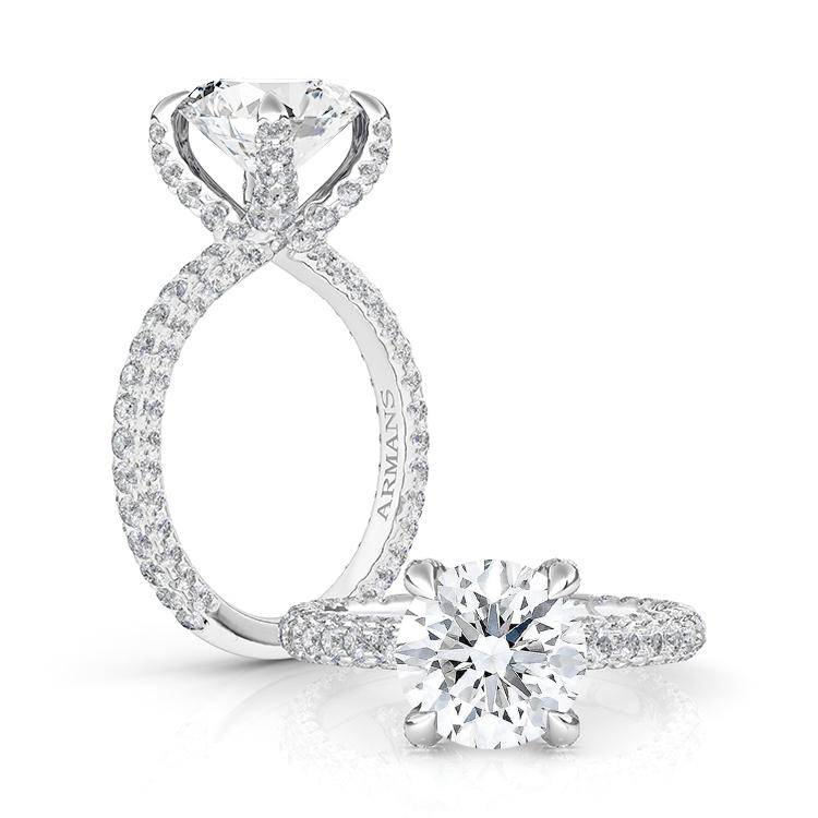 Cloud Nine Diamond Engagement Ring