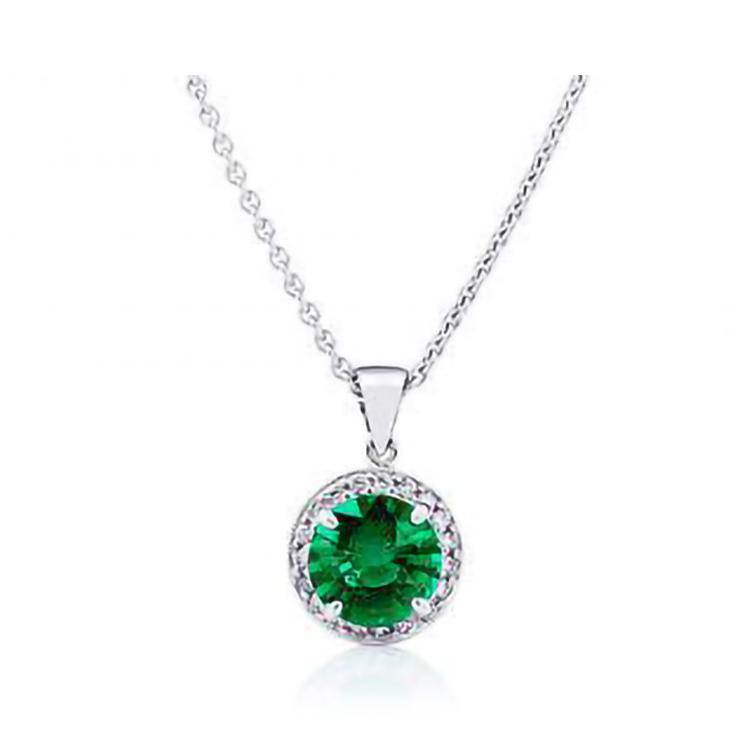 Columbian Emerald Pendant