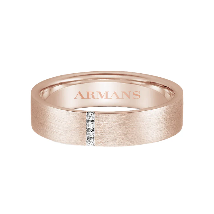 Damon Diamond Wedding Band - Image 3