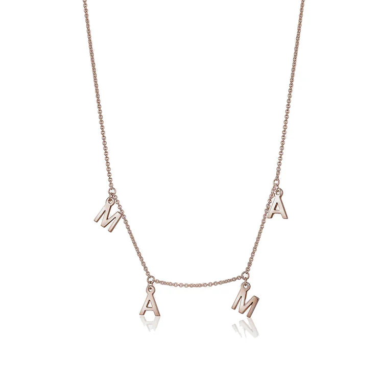 Dangling Multi-Initial Necklace - Image 2