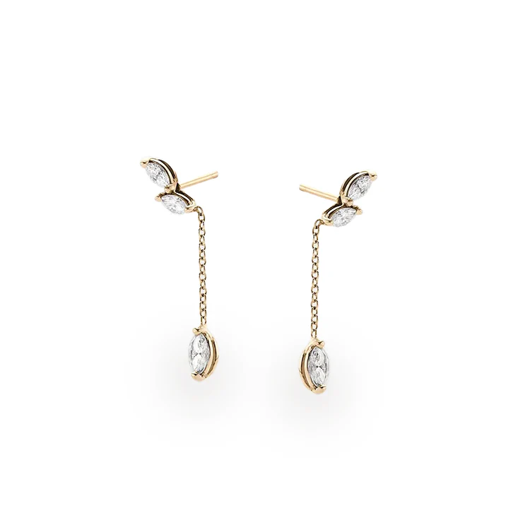 Demi Drop Earrings - Image 2