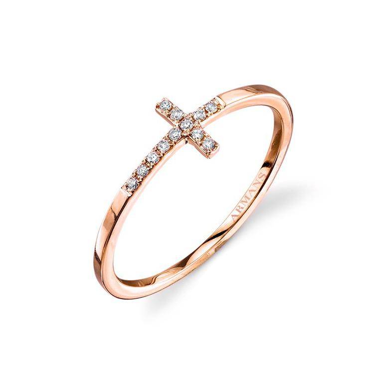 Diamond Cross Ring - Image 3