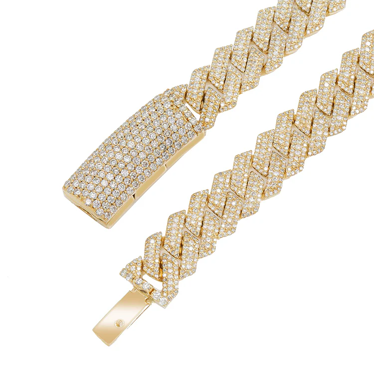 Diamond Cuban Chain - 12.57cts - Image 2