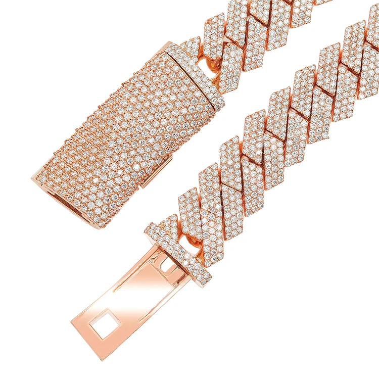 Diamond Cuban Chain - 40cts - Image 2