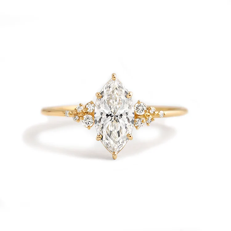 Diamond Frost Engagement Ring