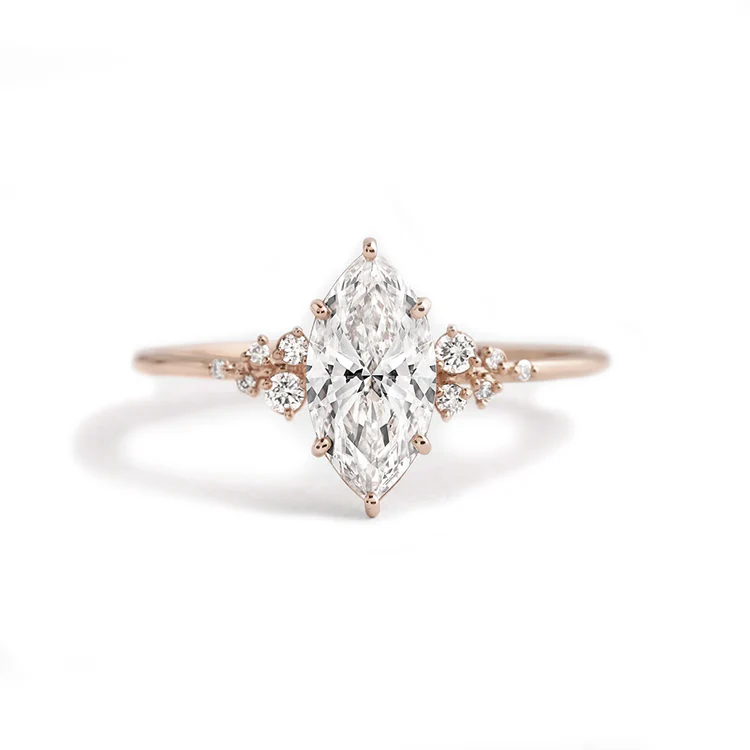 Diamond Frost Engagement Ring - Image 2