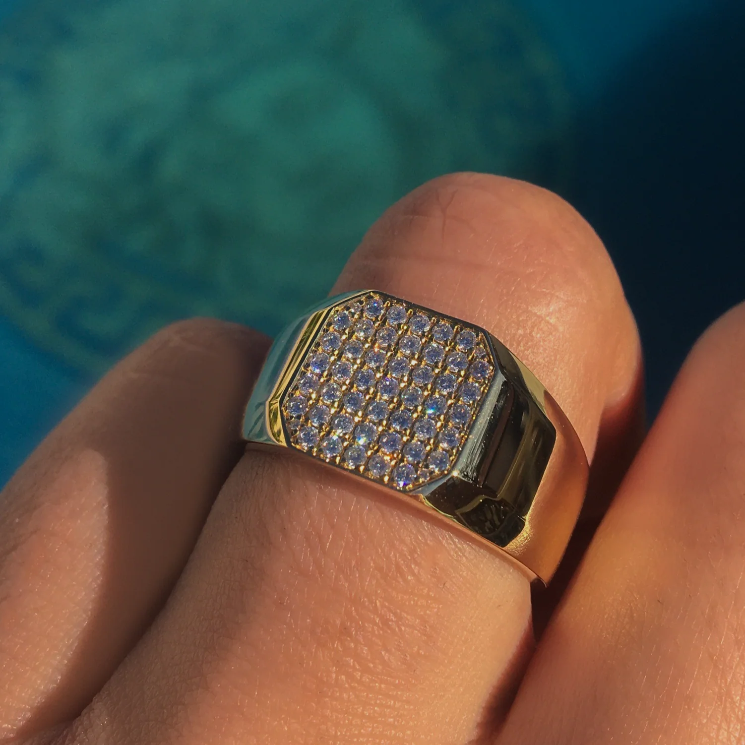 Diamond Godfather Ring