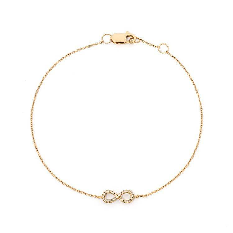 Diamond Infinity Bracelet