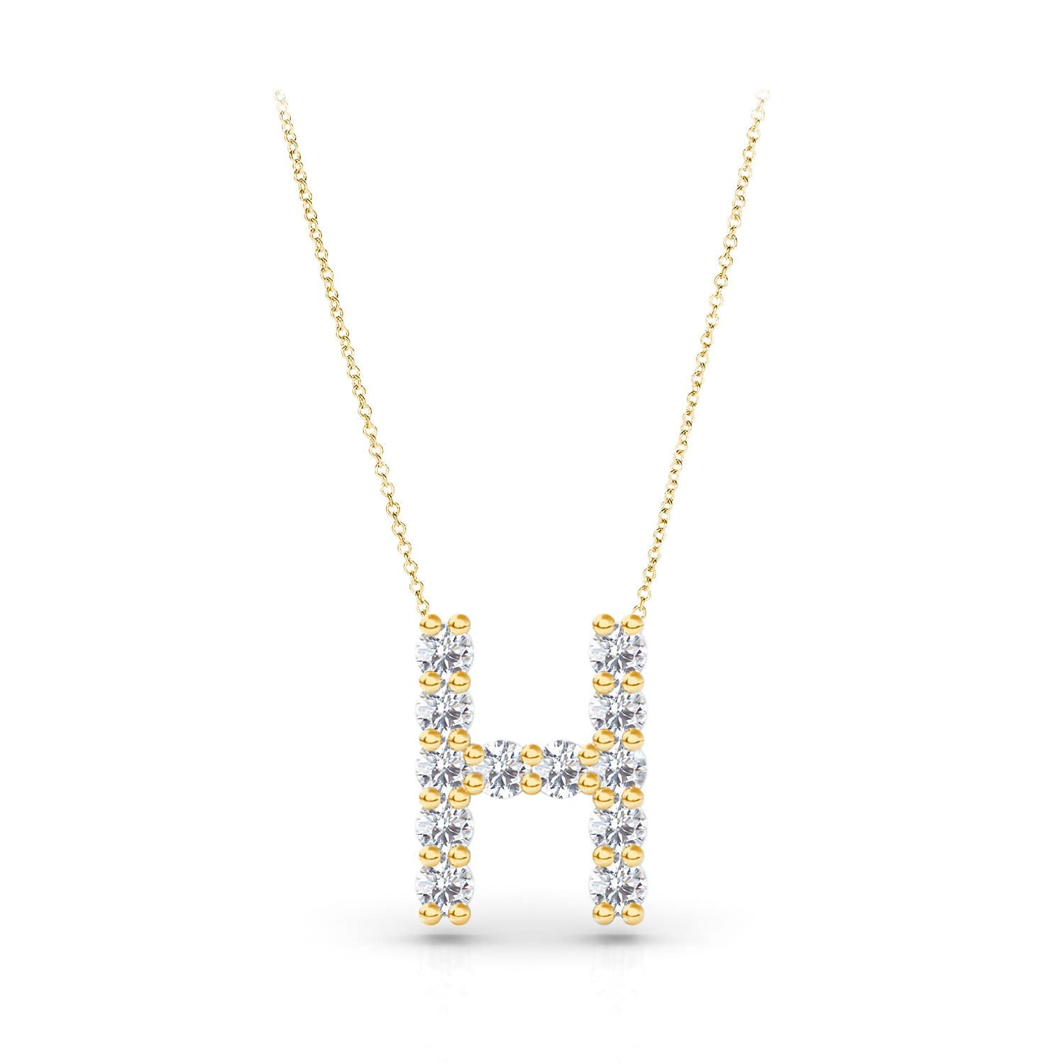 Diamond Initial Pendant - Image 23