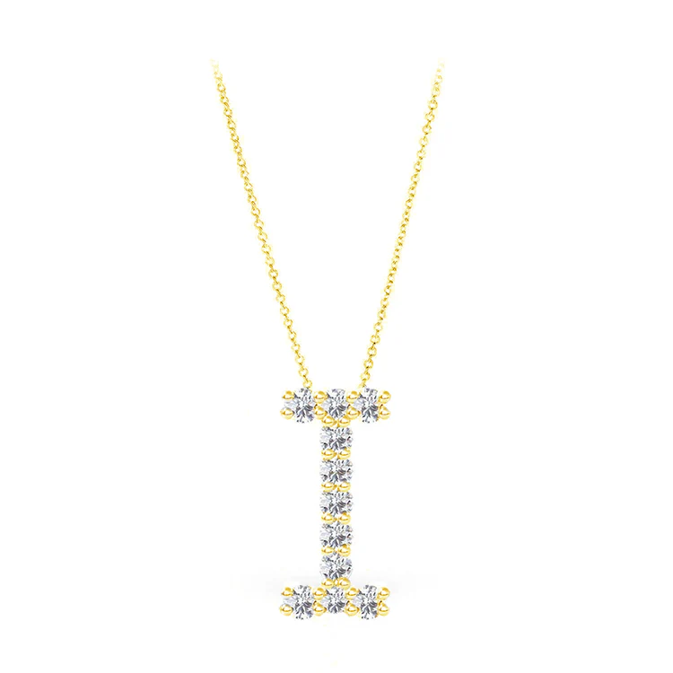 Diamond Initial Pendant - Image 24