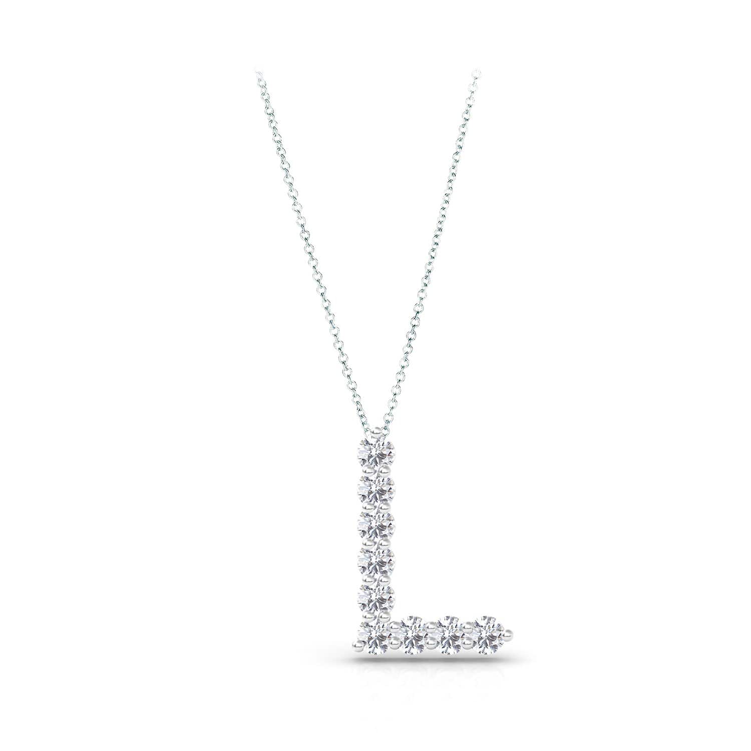 Diamond Initial Pendant - Image 27