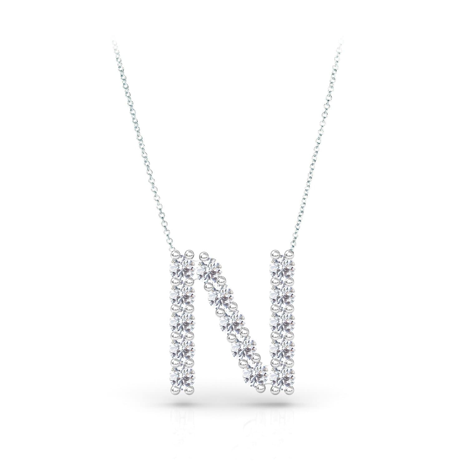 Diamond Initial Pendant - Image 30