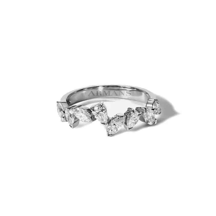 Diamond Mosaic Ring - Image 2