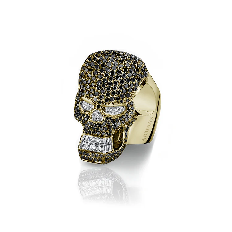 Diamond Skull Ring - Image 4