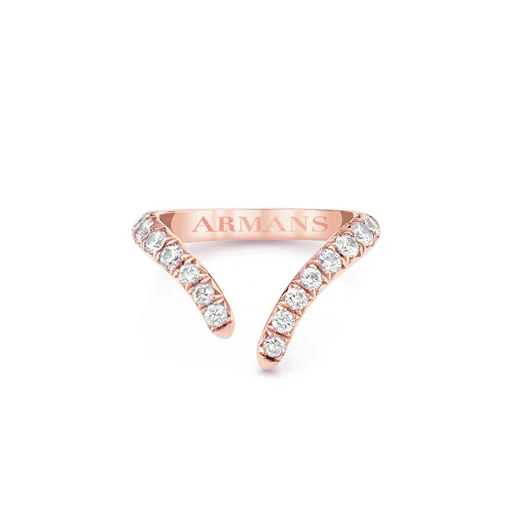 Diamond Snake Ring - Image 3