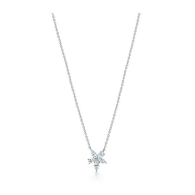 Diamond Star Cluster Pendant
