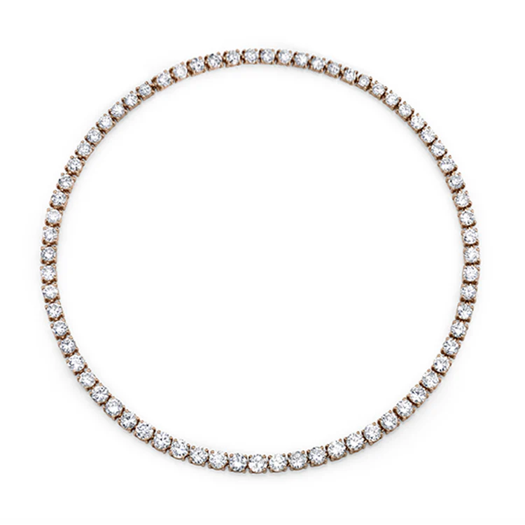 Diamond Tennis Choker Necklace