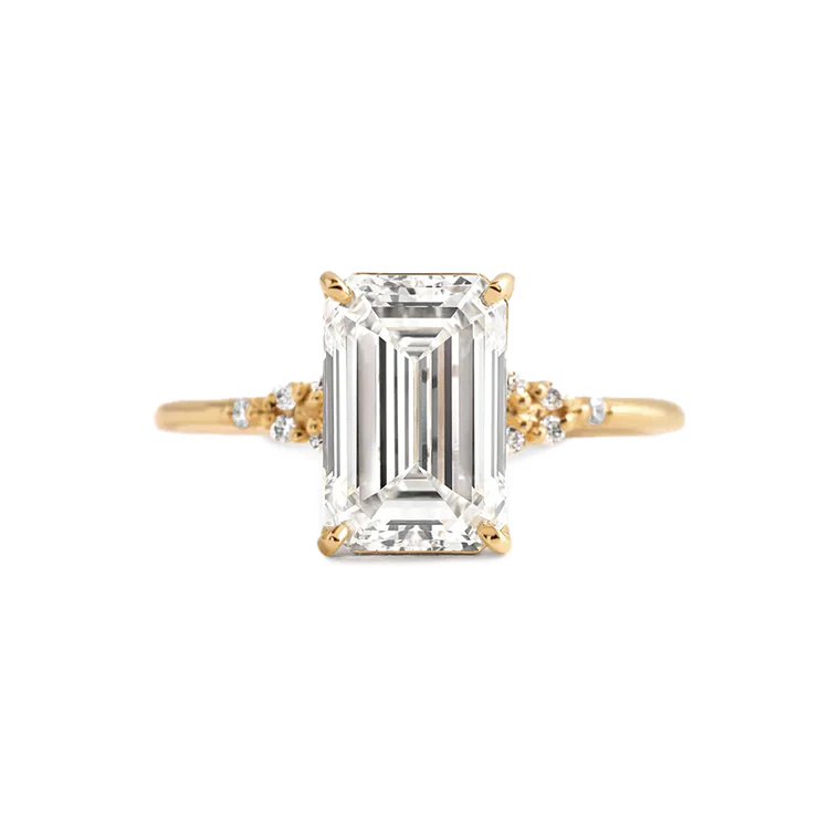Eden Emerald Engagement Ring