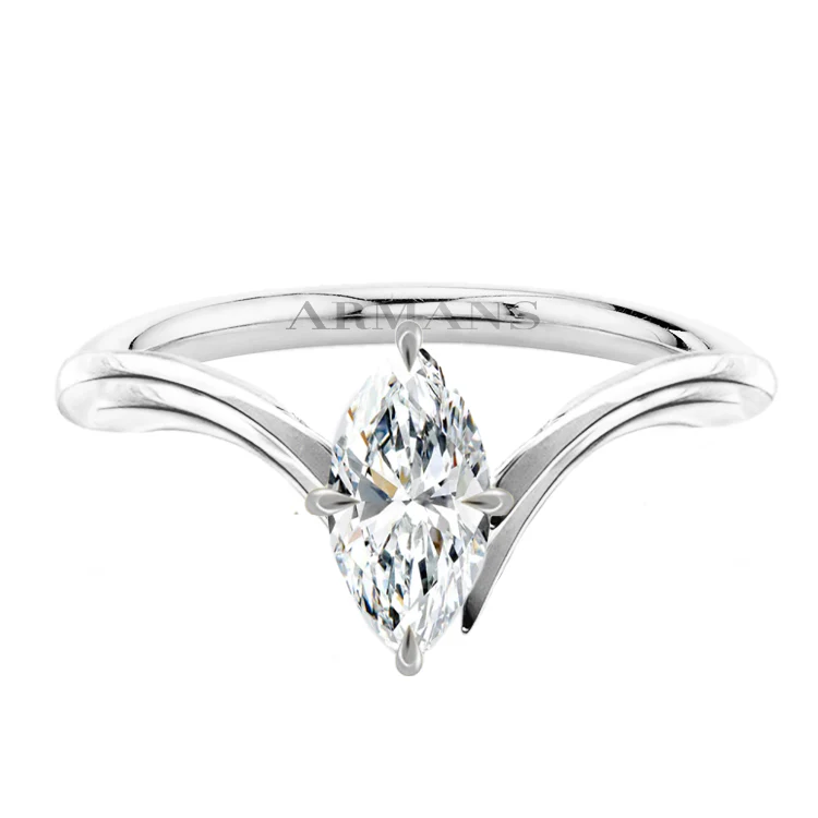 Elysian Marquise Engagement Ring - Image 2