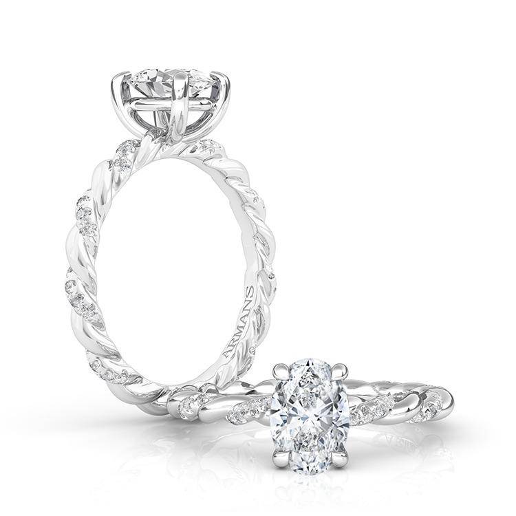 Entangled Engagement Ring