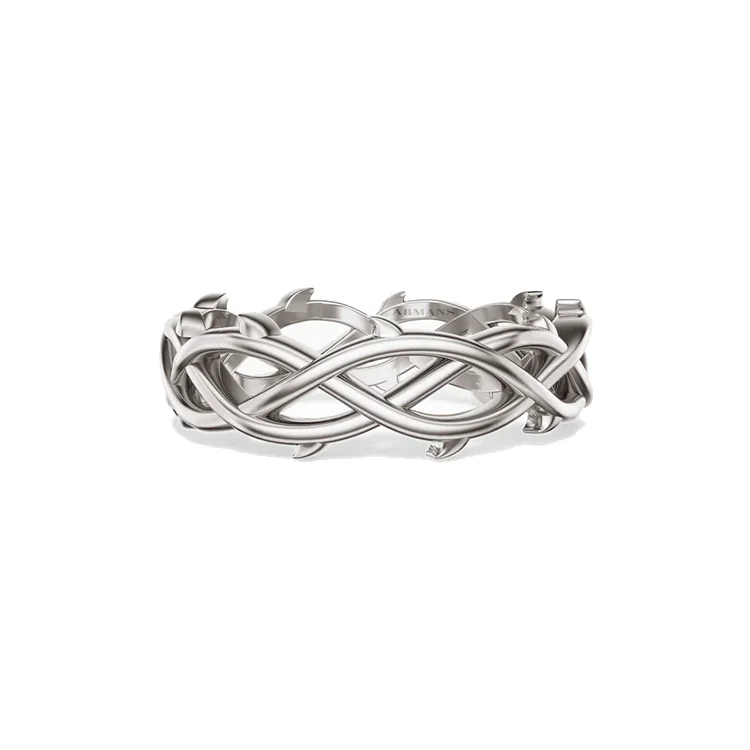 Entwined Thorn Wrap Ring - Image 3