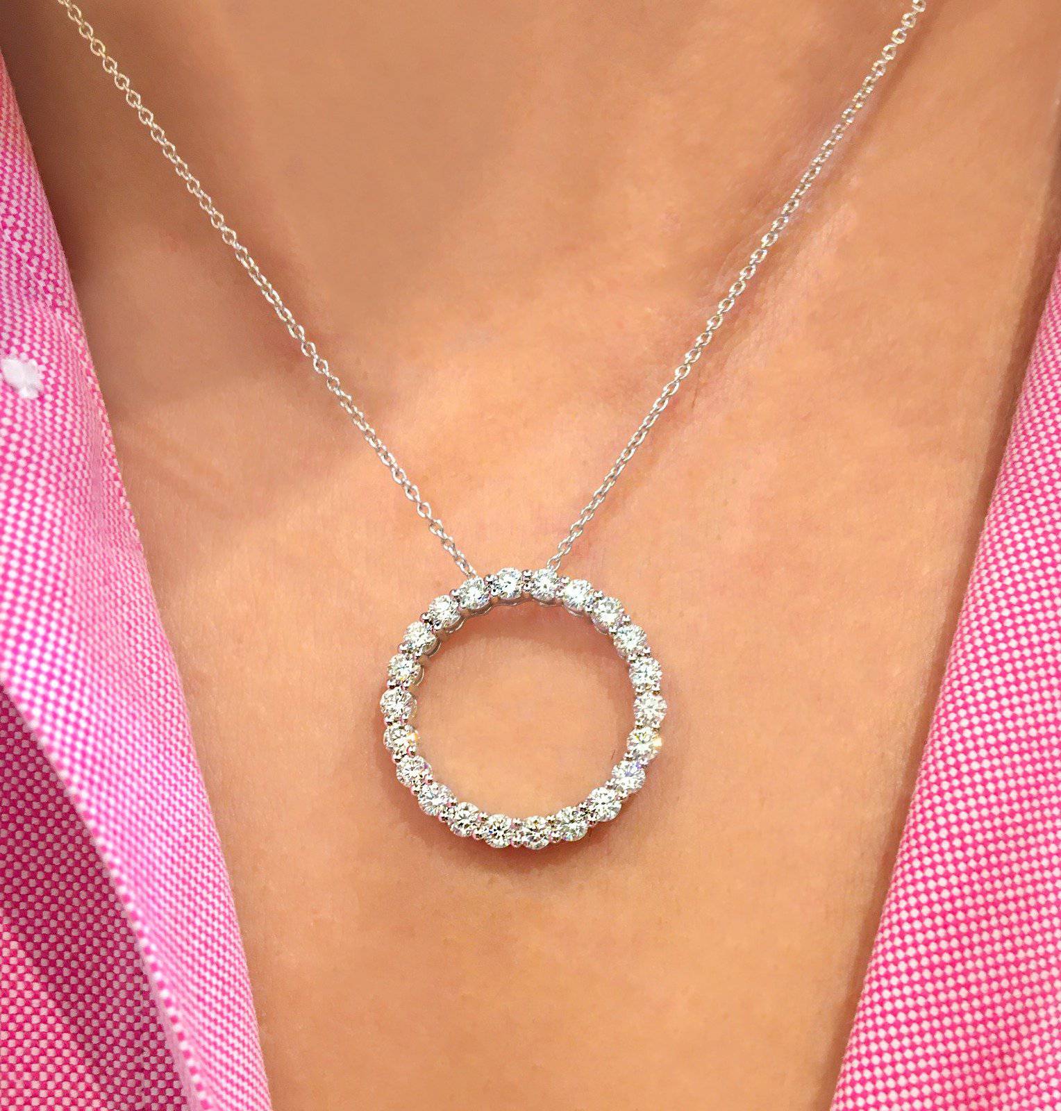 Eternity Diamond Pendant - Image 5