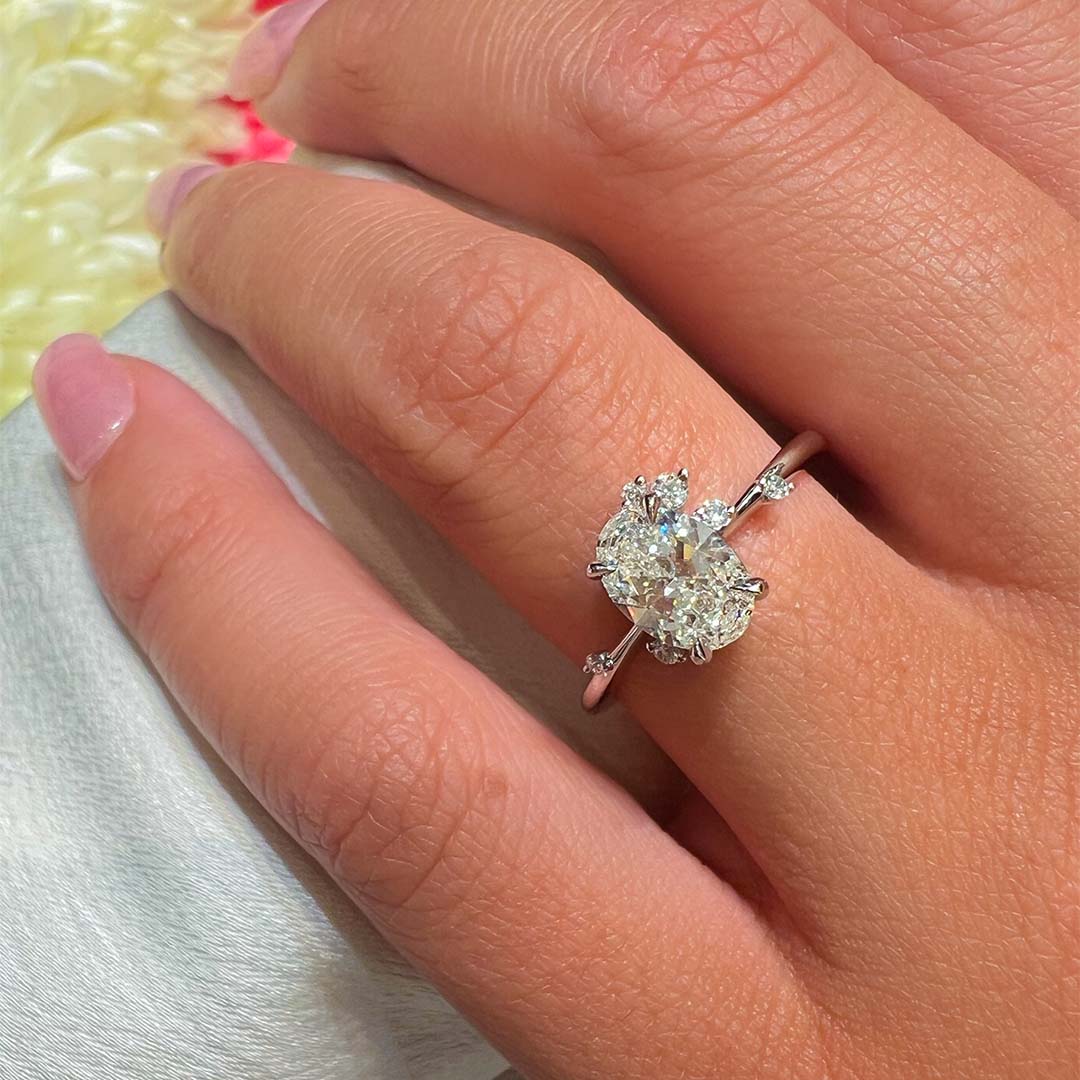 Fire Fly Diamond Engagement Ring - Image 2