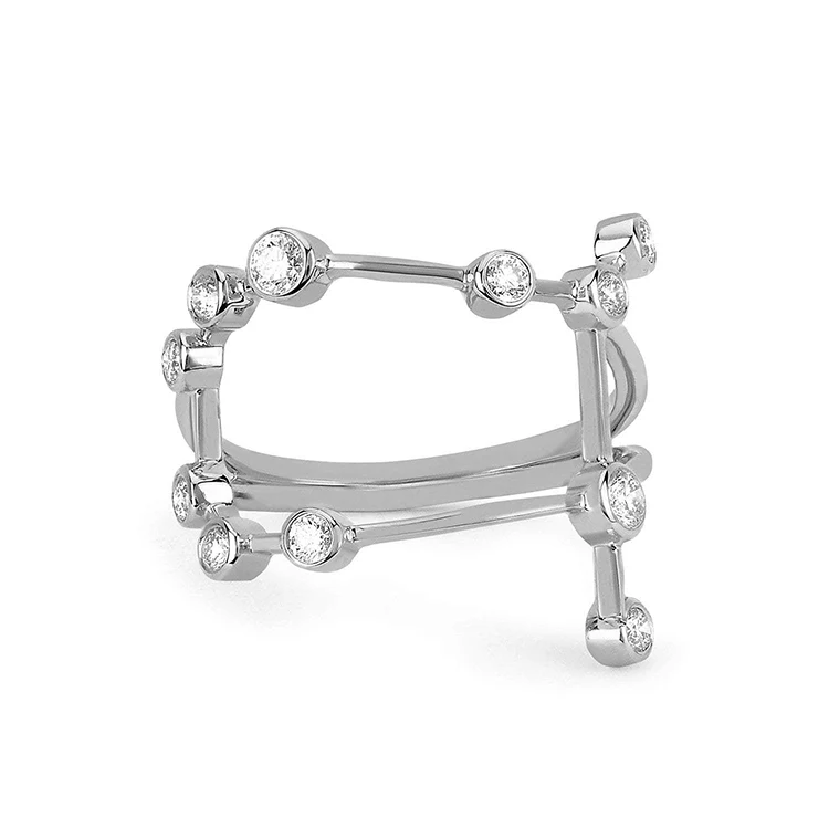 Gemini Diamond Constellation Ring - Image 2