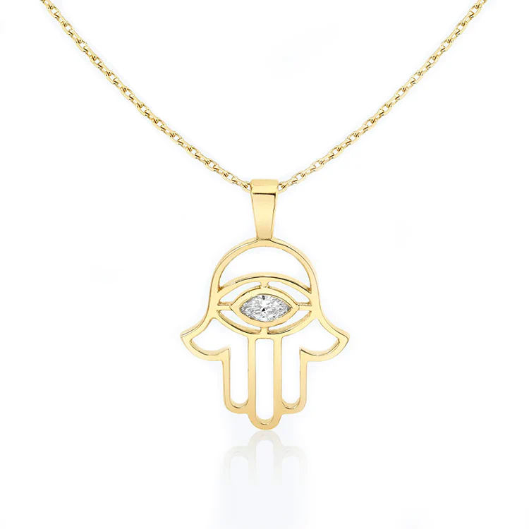Hamsa Hand Necklace