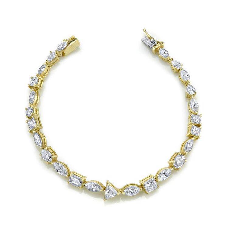 Hybrid Diamond Tennis Bracelet - Image 3