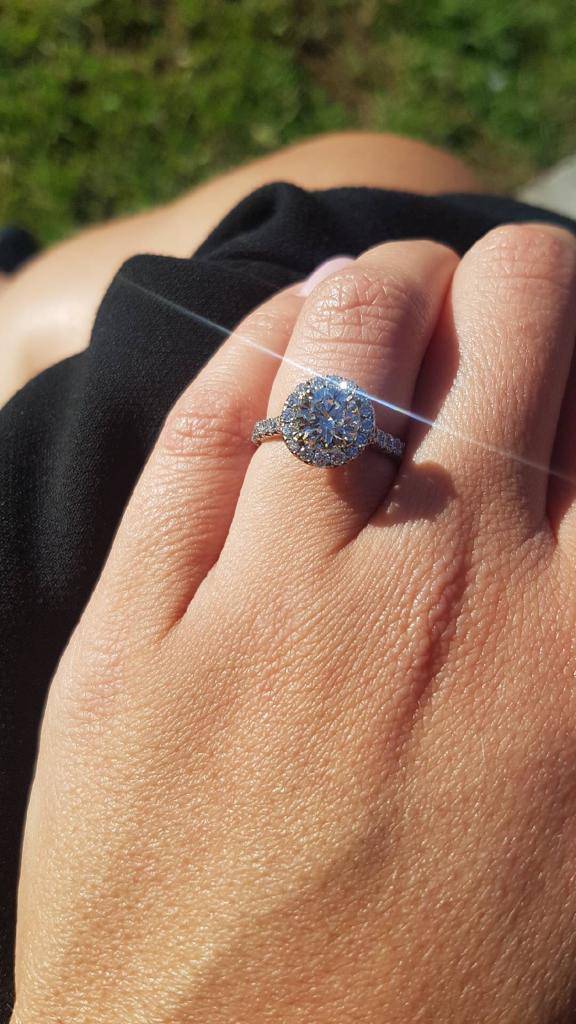 Imperial Halo Engagement Ring - Image 3