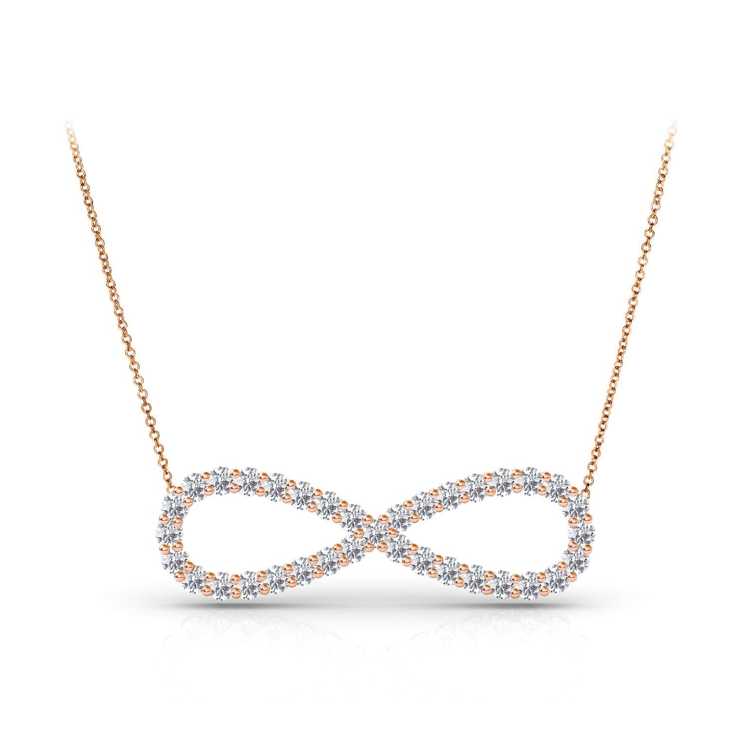 Infinity Diamond Necklace